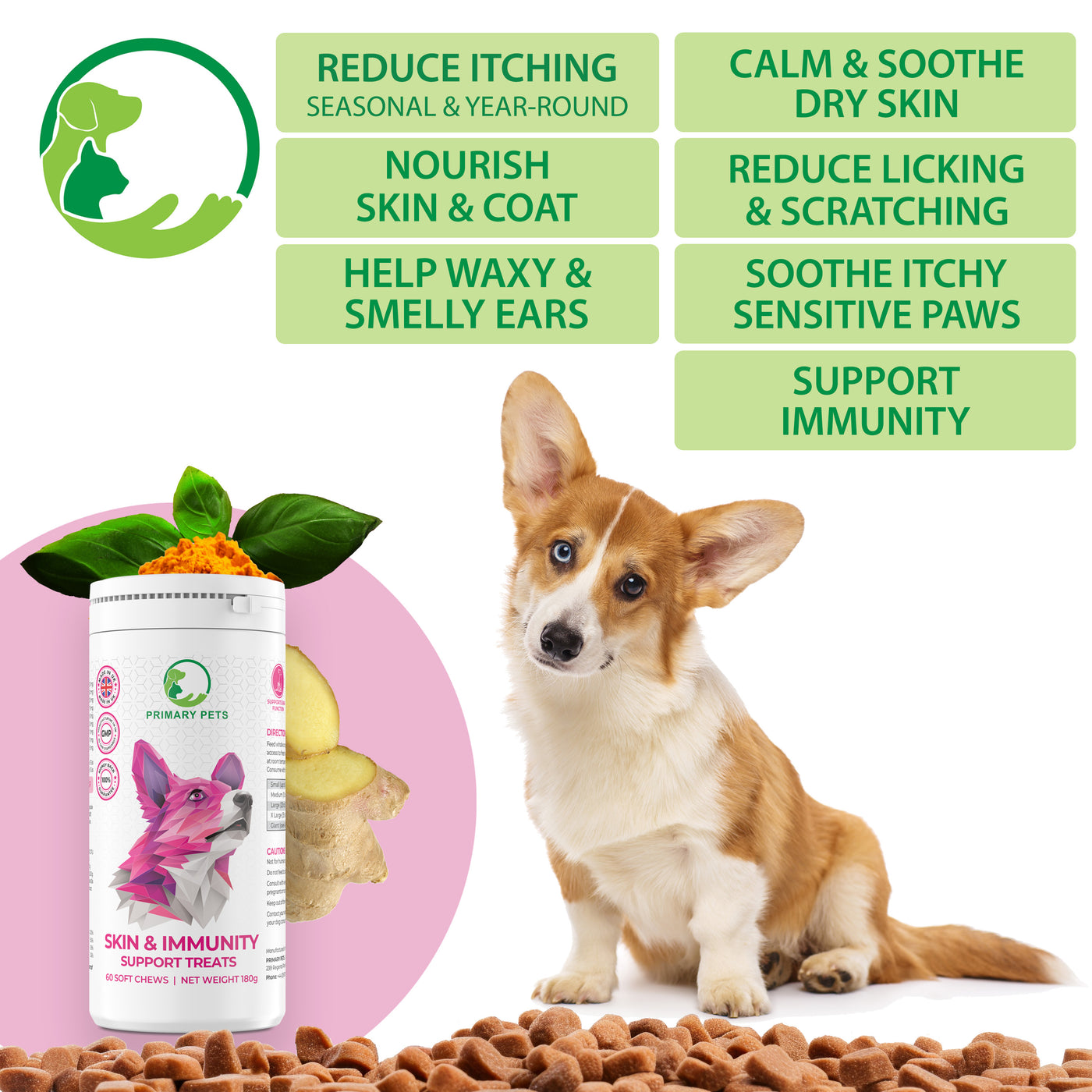 Anti-Itch & Allergy Relief Soft Chews for Dogs