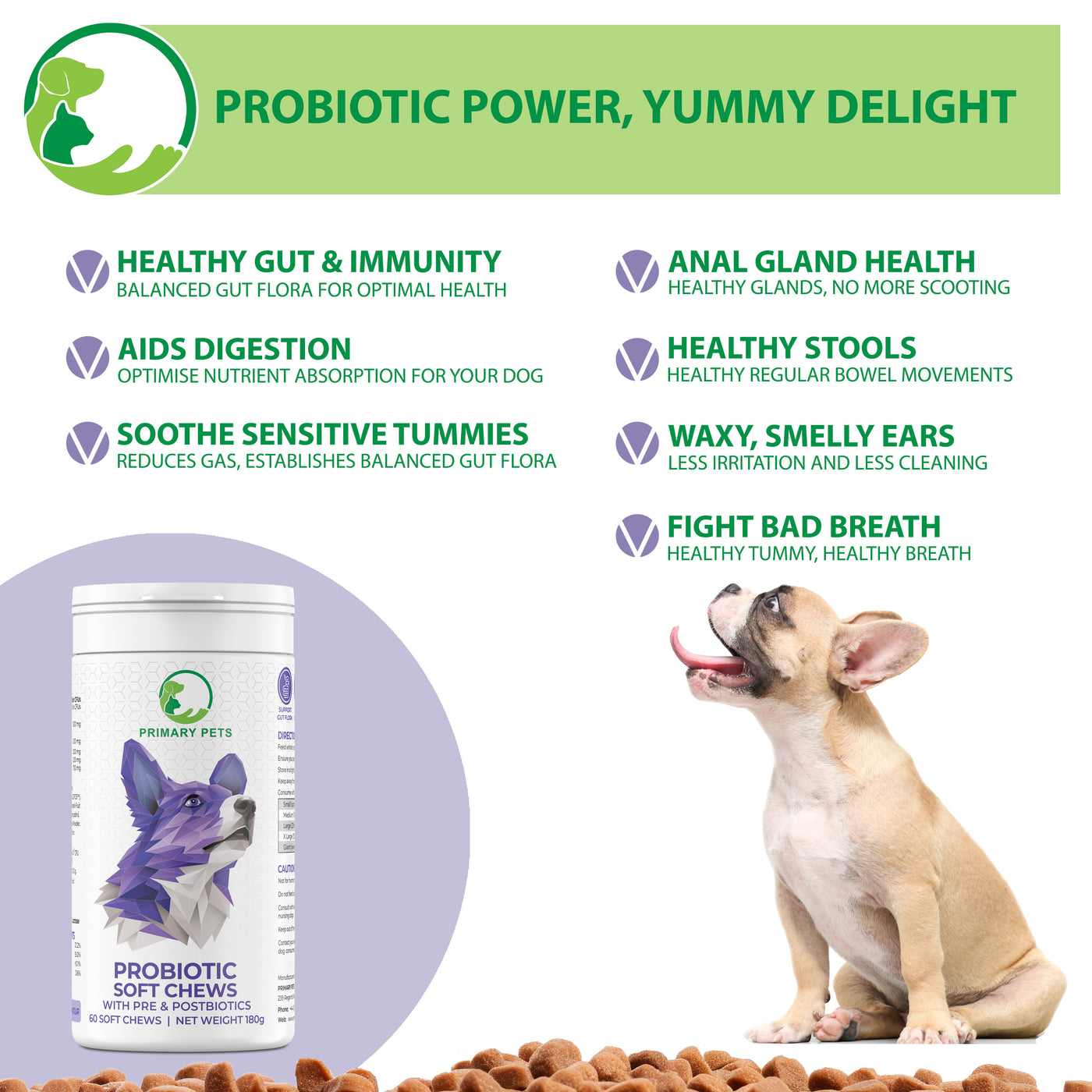 Probiotic Soft Chews for Dogs