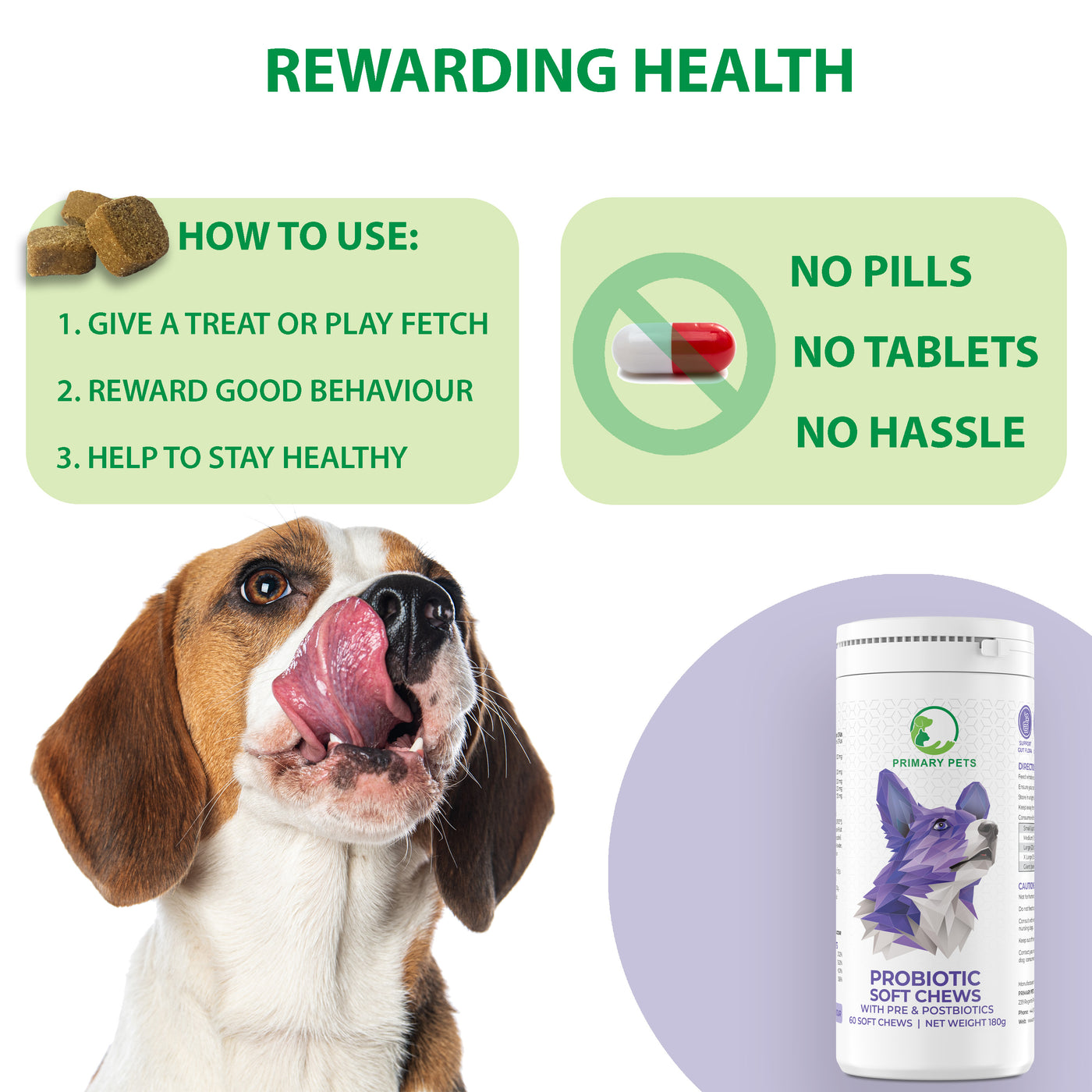 Probiotic Soft Chews for Dogs