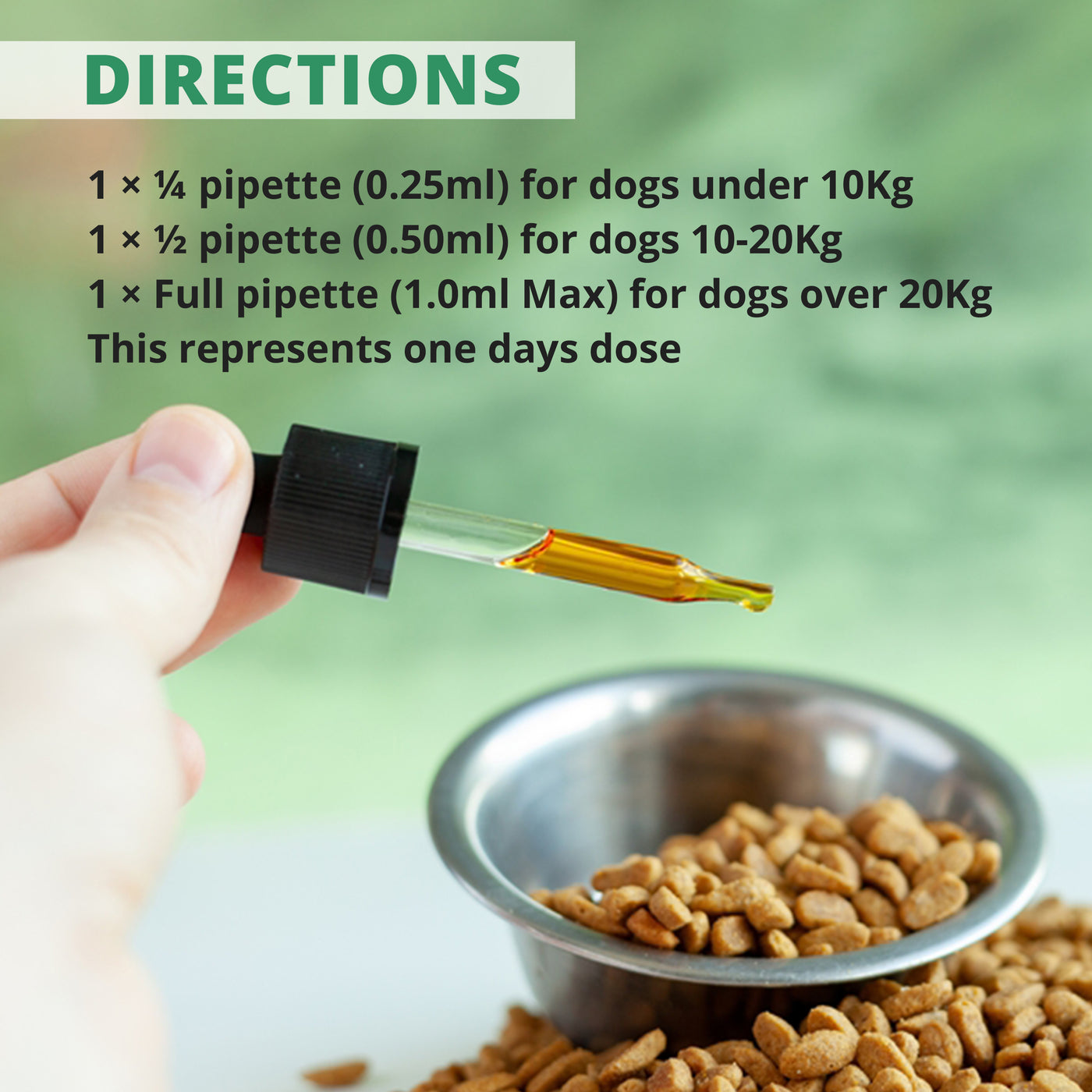 Hemp Seed Oil for Dogs | Dog Calming | 60ml Dropper